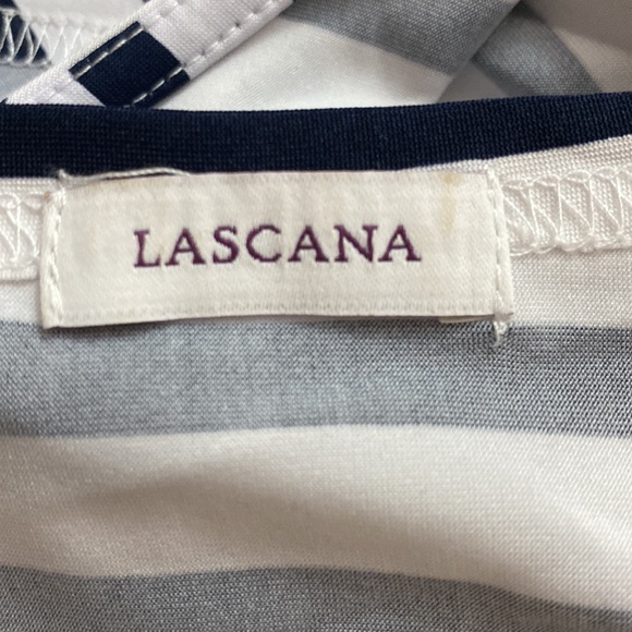 Lascana | Striped V-Neck Dress - Picture 11 of 14